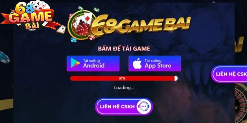 Cách tải app 68 game bài cho iOS