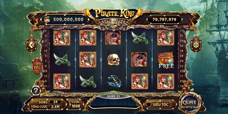 Giới thiệu về siêu phẩm Pirate King 68 Game Bài